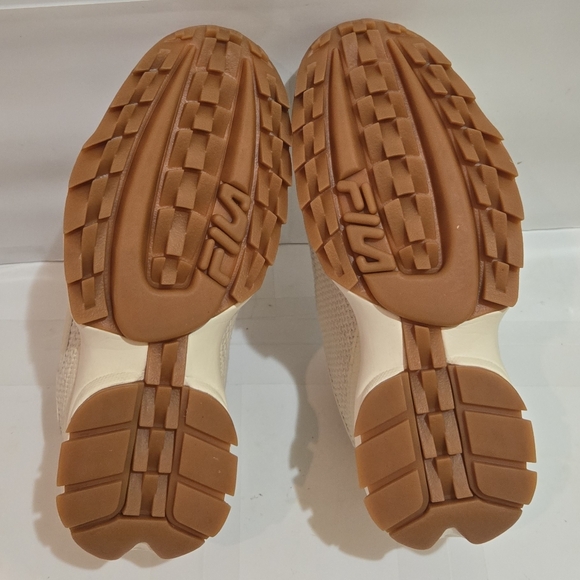 Fila Womens Disruptor 2 Woven Lace Up Athletic Sneakers - Picture 8 of 8